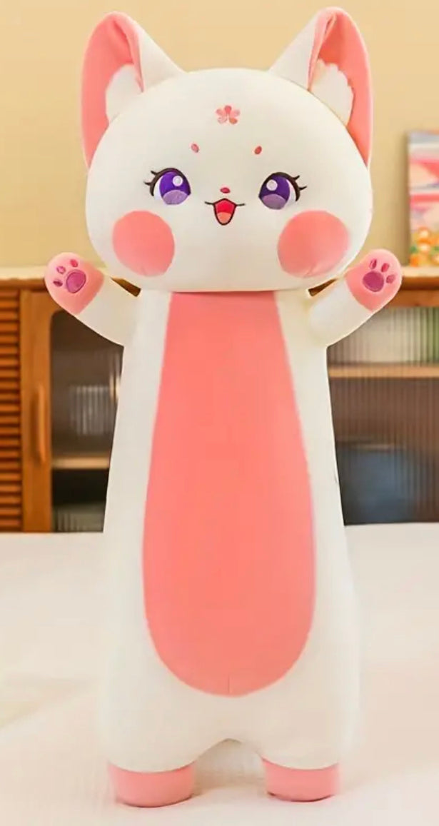 JUMBO 25 inch personalized kawaii cat plushie