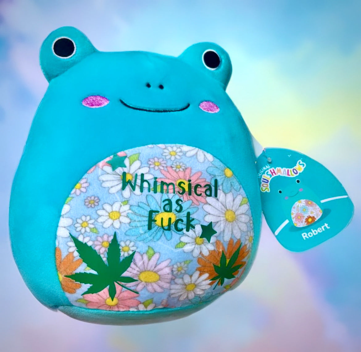 Whimsical as fuck frog