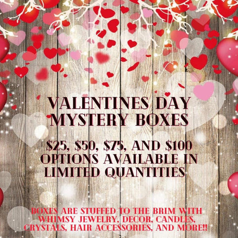 Valentines day mystery box