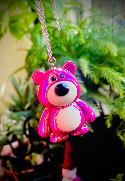 Chunky bear necklace