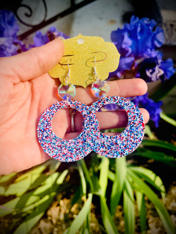 Fourth of July earrings