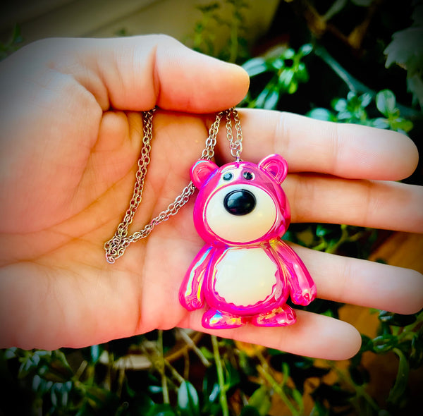 Chunky bear necklace