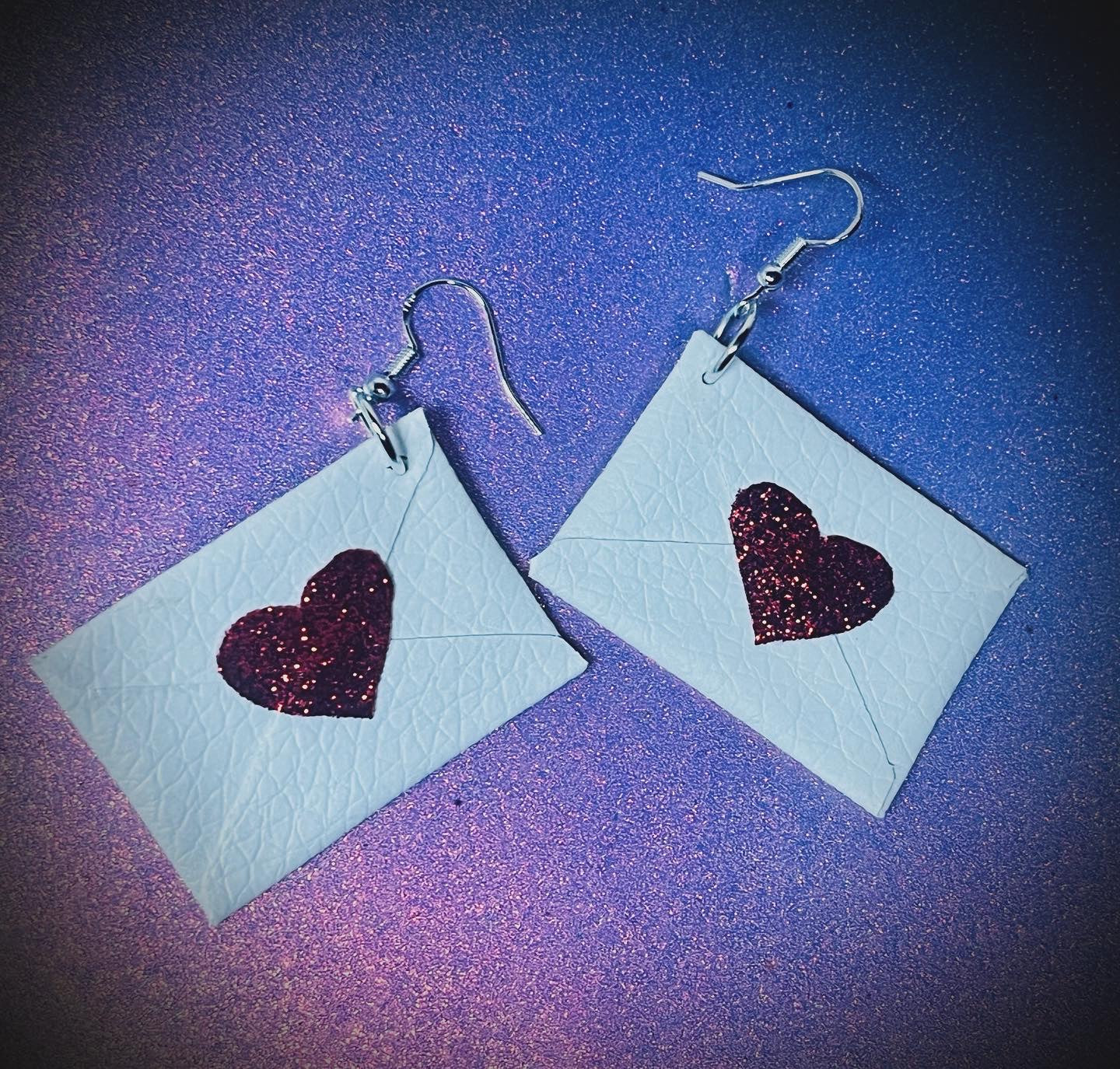 Love letter earrings