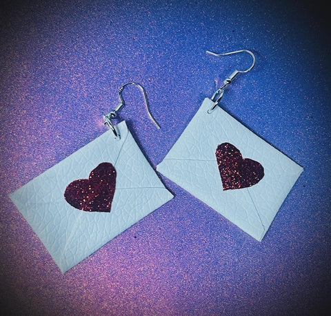 Love letter earrings
