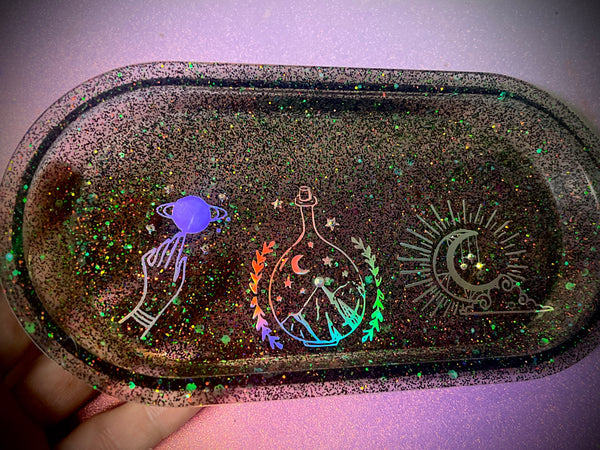 Small Witchy vibes rolling tray