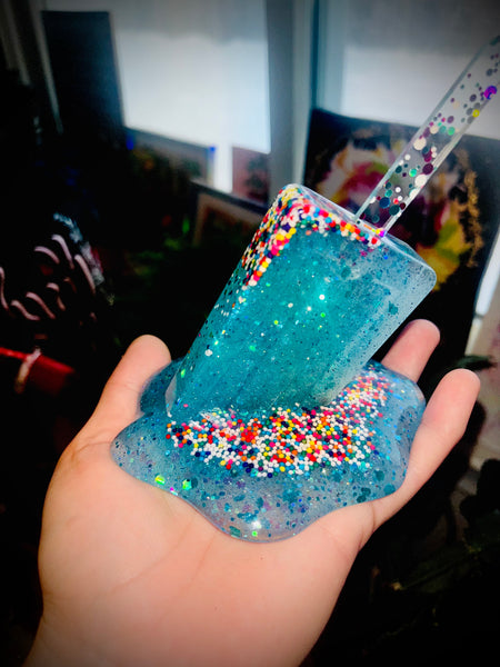 Melting ice cream bar