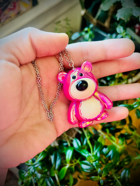 Chunky bear necklace