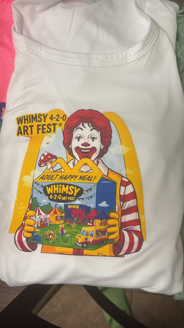 Clown whimsy fest shirt size L