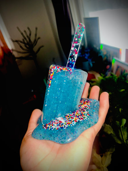 Melting ice cream bar