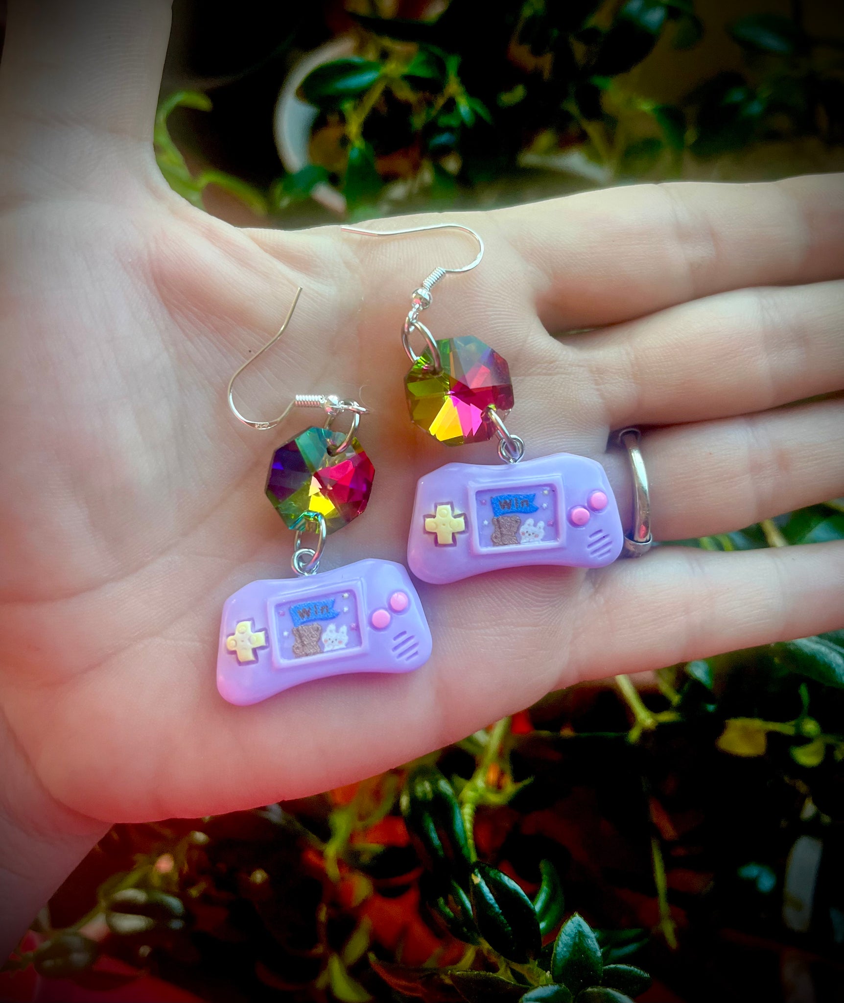 Game controller earrings