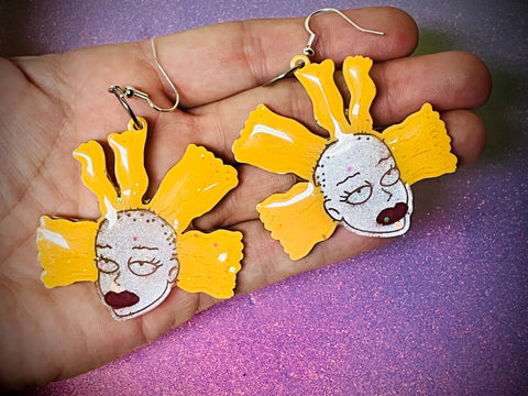 90s cartoon cynthia earrings