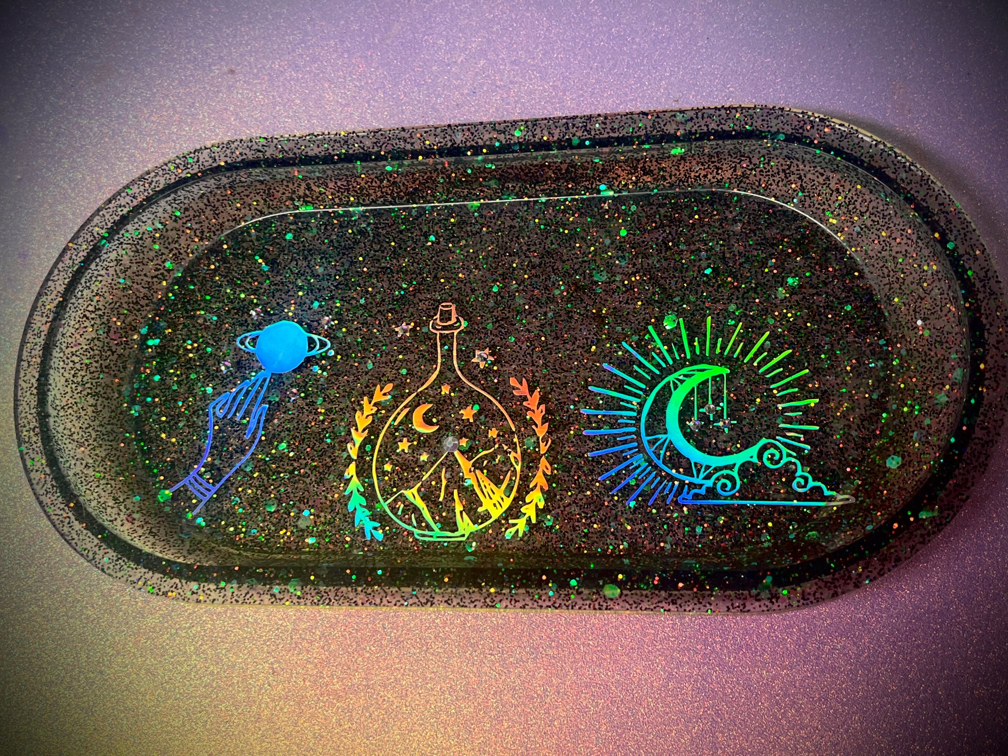 Small Witchy vibes rolling tray