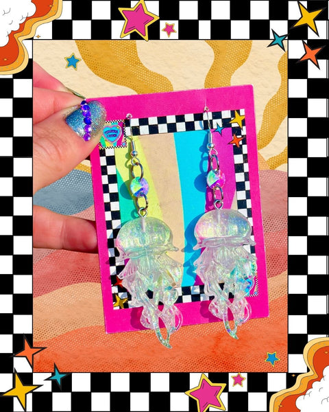 Jellyfish earrings