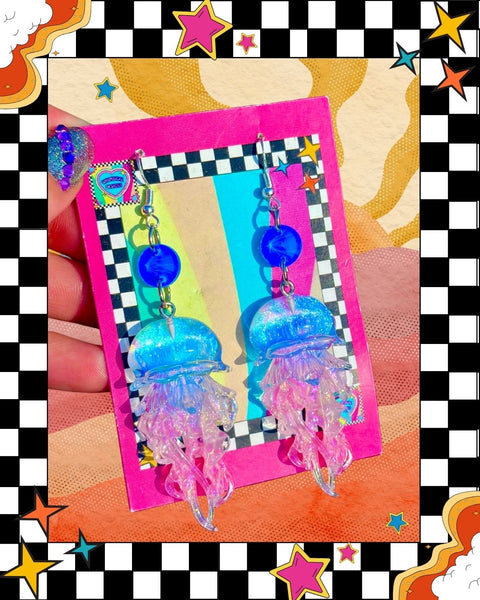 Jellyfish earrings