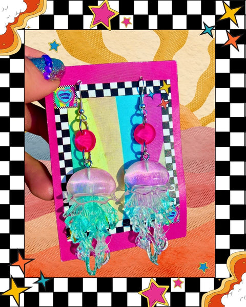 Jellyfish earrings
