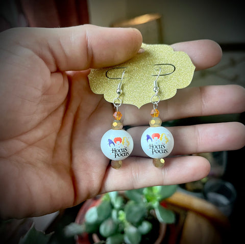 Hocus pocus earrings