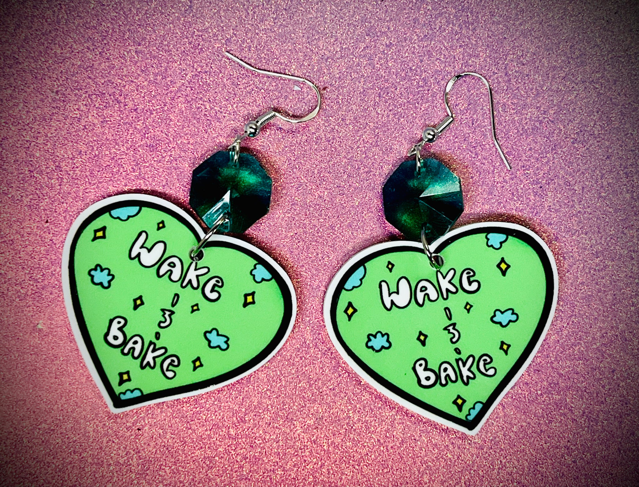Wake and bake earrings