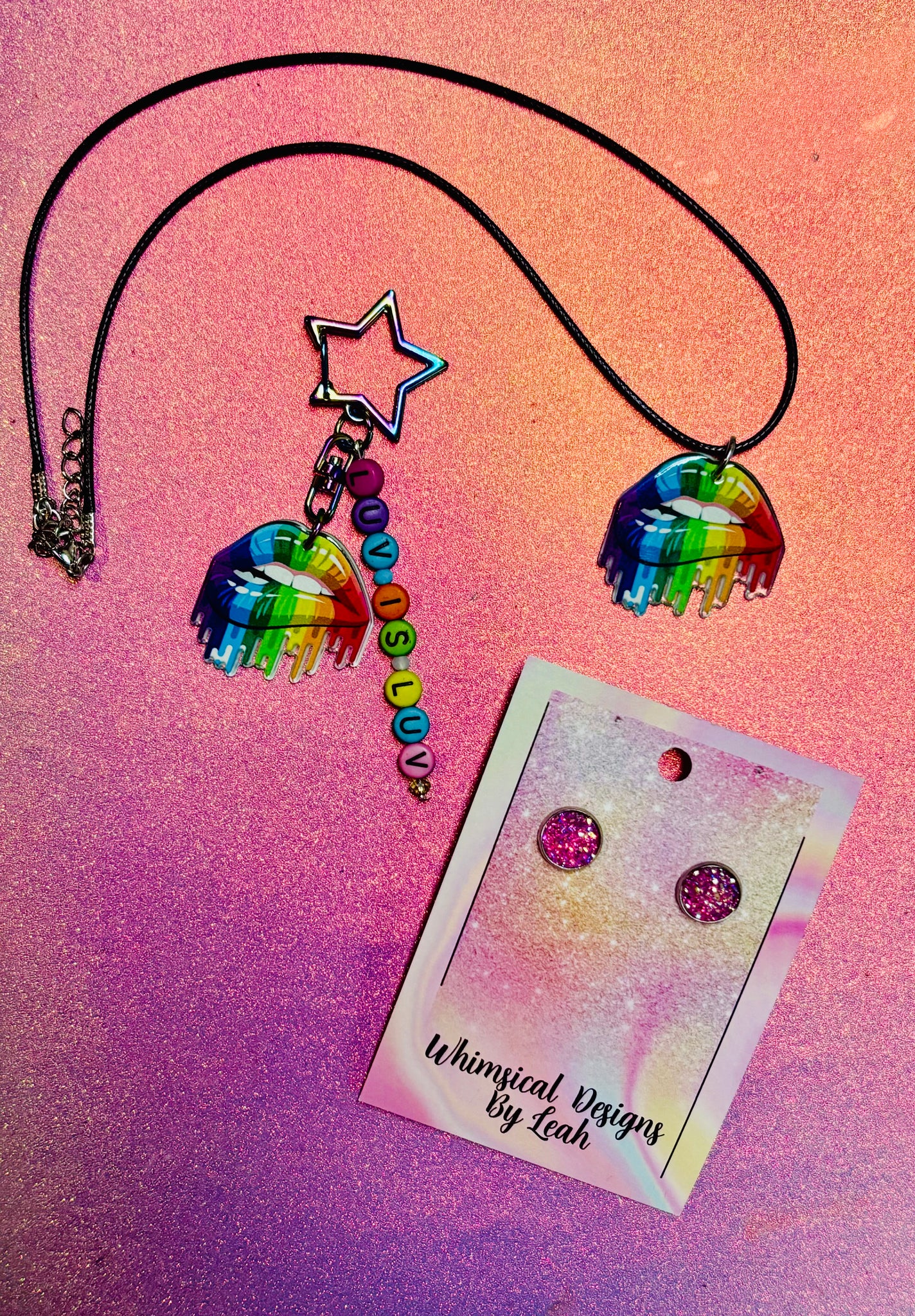 Pride jewelry set