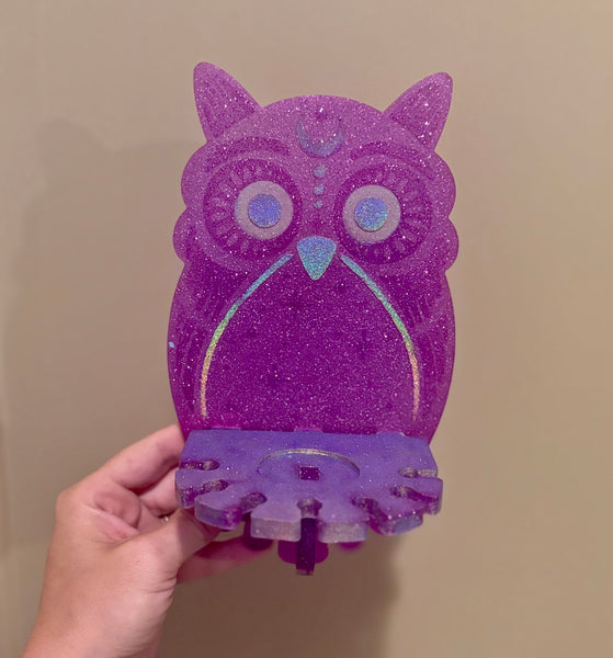 Owl wall shelf