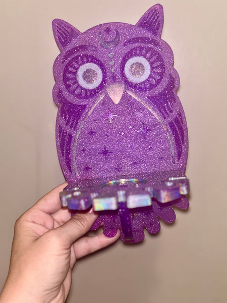 Owl wall shelf
