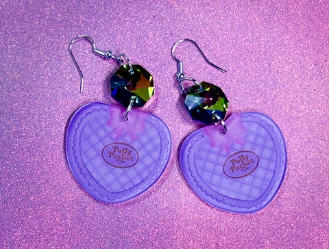 Nostalgic Polly pocket earrings