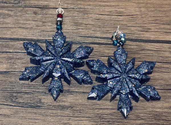 Vintage snowflake ornament