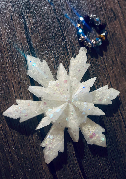 Vintage snowflake ornament