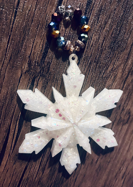 Vintage snowflake ornament