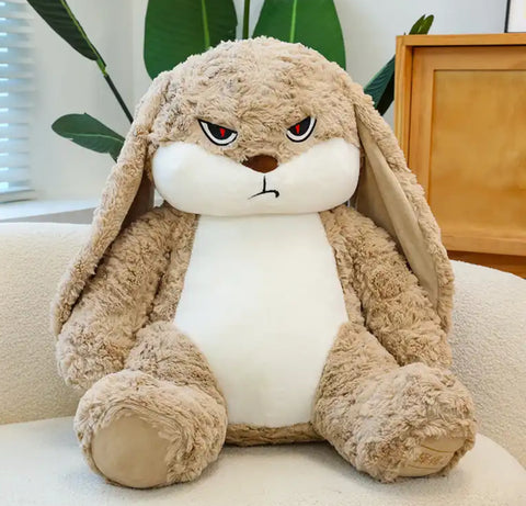 Personalized grumpy bunny