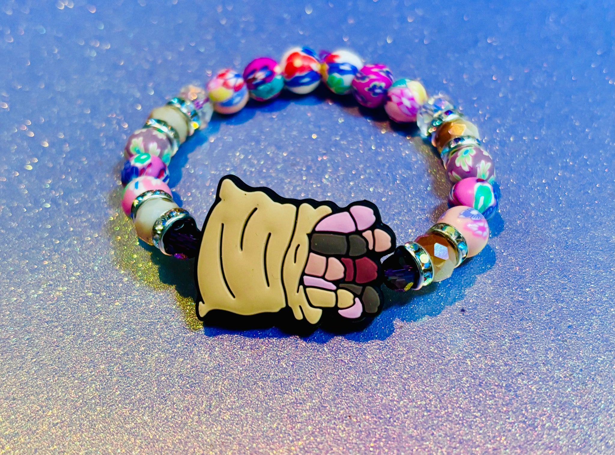 Bag of weiners stretch bracelet