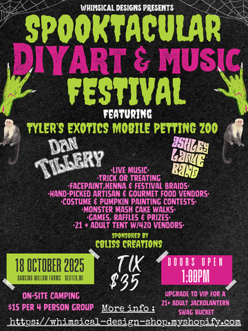 Whimsy’s Spooktacular DIY fest TlX