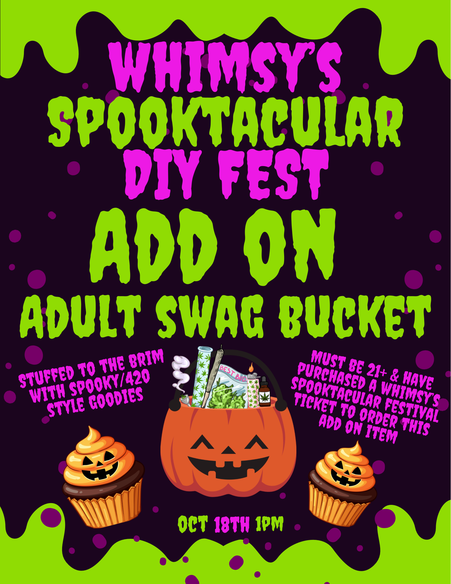 ADD ON: Diy fest stuff spooky bucket bundle
