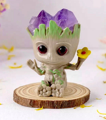 Amethyst groot statue