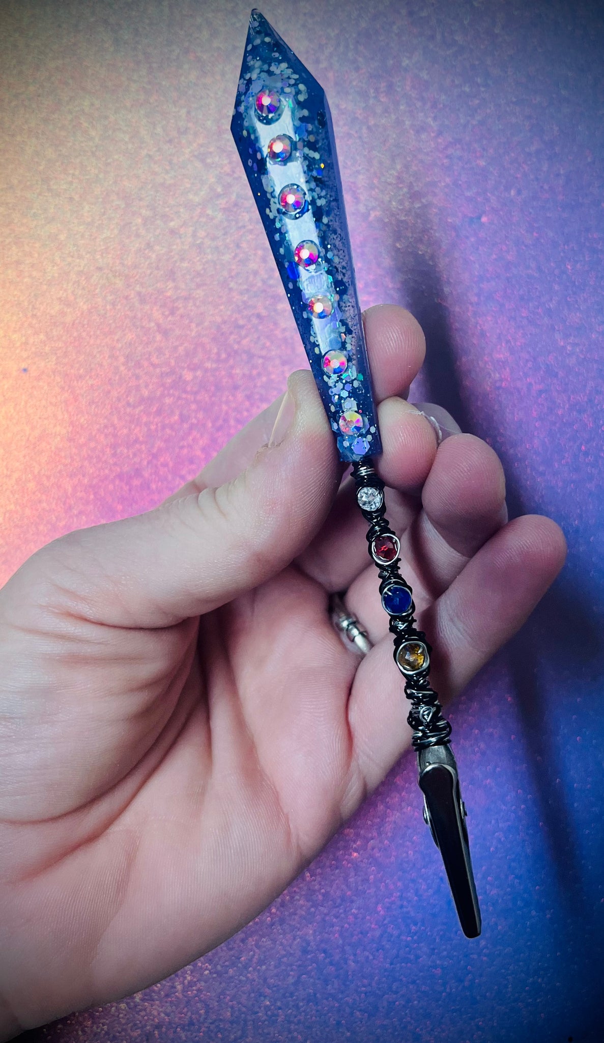 Bling roach clip