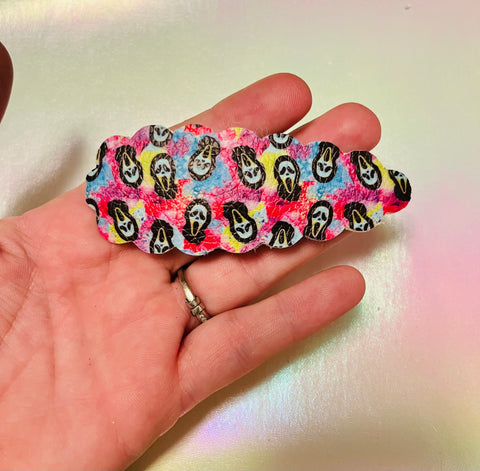 Ghostface hair clips