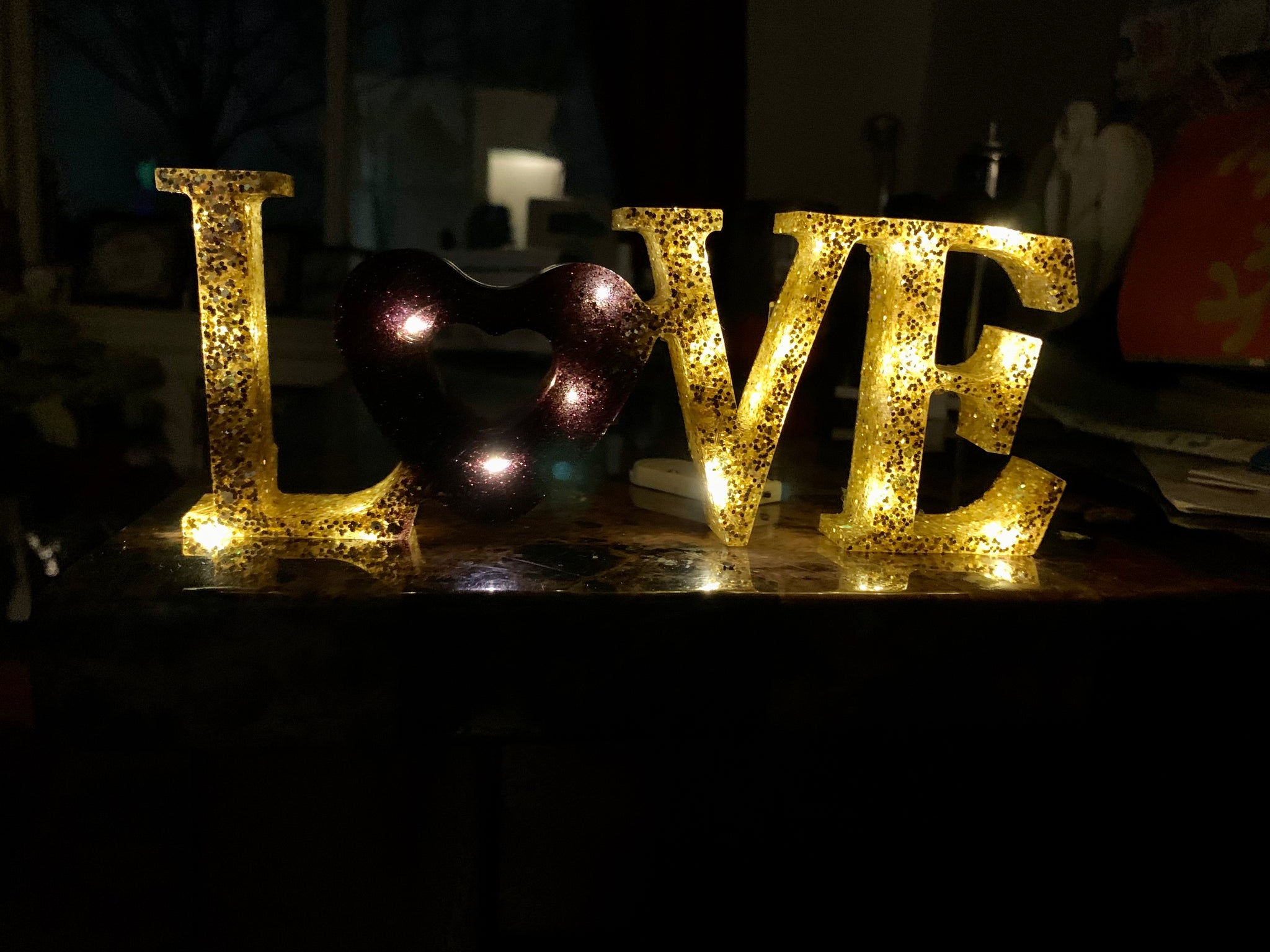 “Love” Lamp