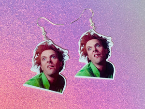 Drop dead fred dangle earrings