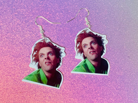 Drop dead fred dangle earrings