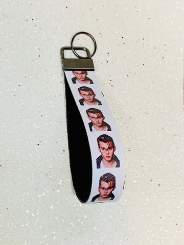 Crybaby walker wristlet keychain