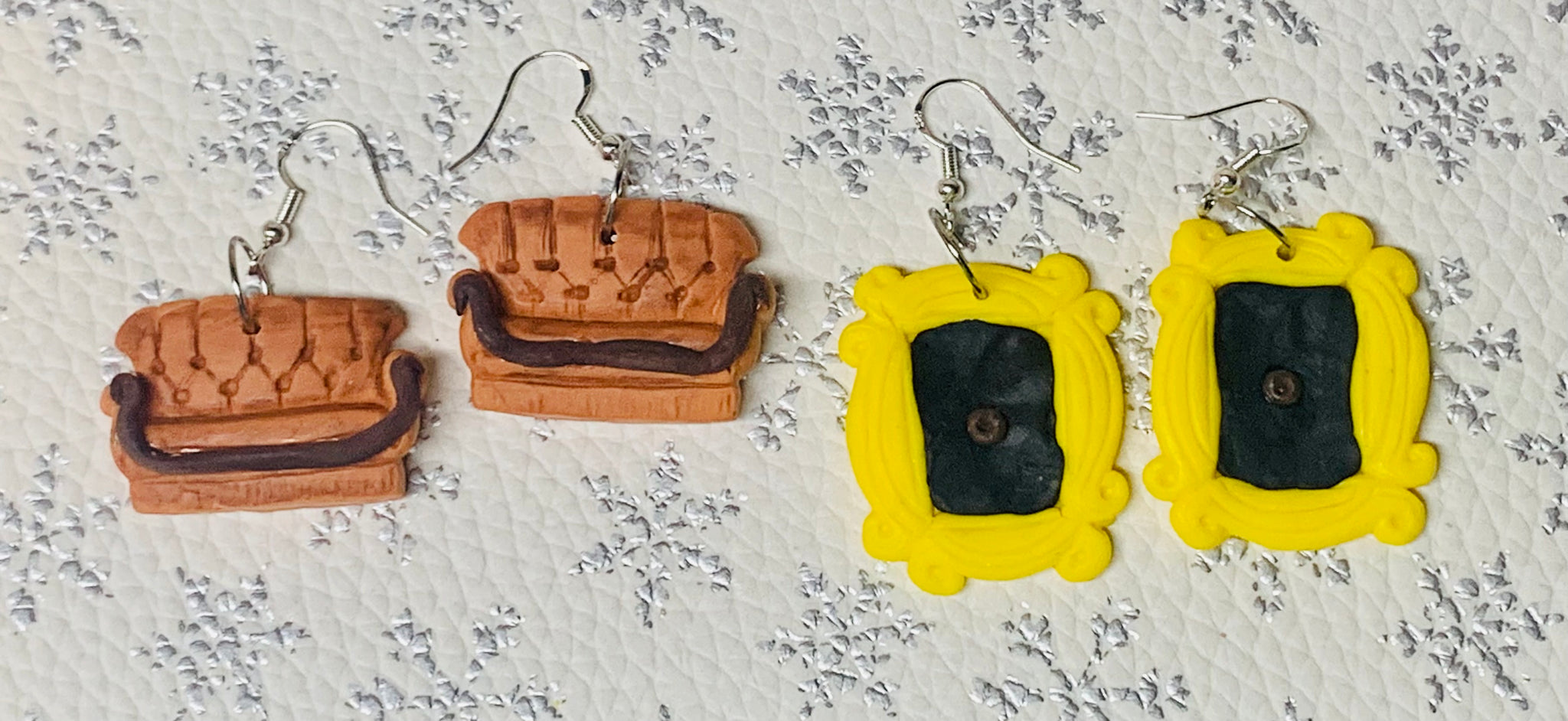 Clay Friends inspired earrings
